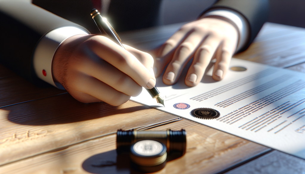 Signature des statuts